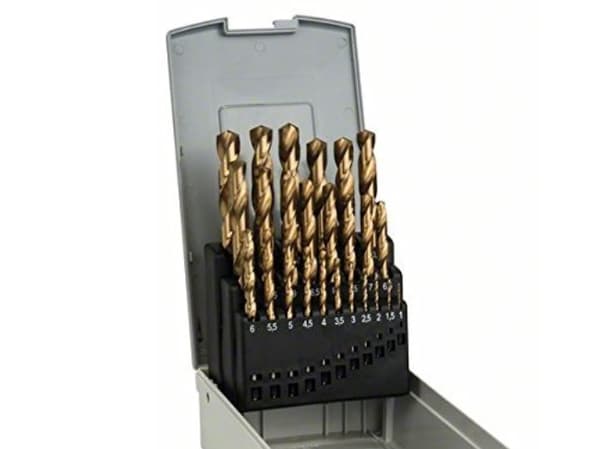 Bosch - Borsett - bor - 25 deler - cylindrical