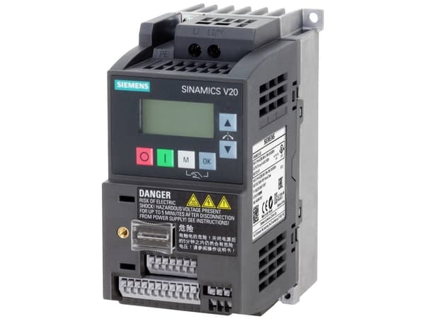 Siemensin perusmuuntamo 6SL3210-5BB15-5UV1 0,55 kW 200 V, 240 V