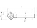 Miniatyrbilde 4 av 5: Fanar POGLEBIACZ DIN 335-C 90"*16.5 HSS