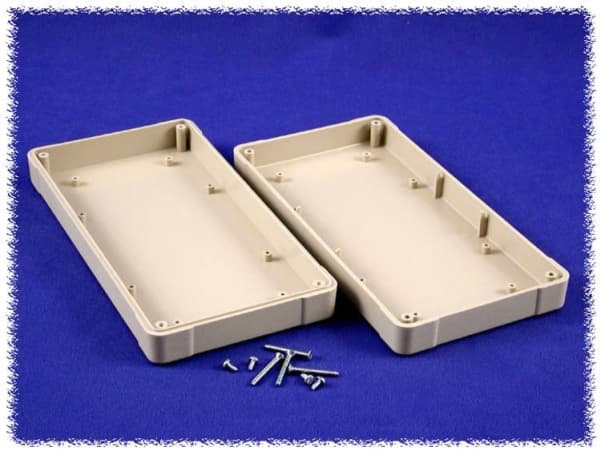 Hammond Electronics RL6065 Universalkabinet 205 x 105 x 40 ABS Grå 1 stk 1 stk