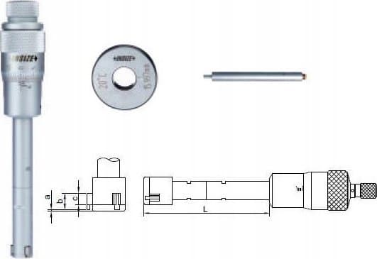 Insize SREDNICOWKA 3-PKT. ANALOG. 12-20