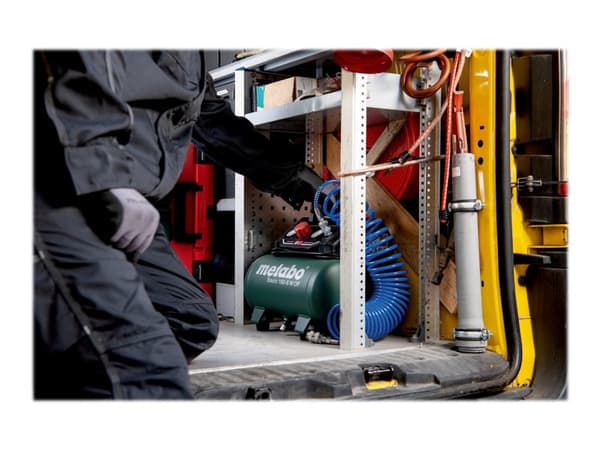 Metabo Basic 160-6 W OF - Tryckluftspump - 0.9 kW - oljefri - 160 l/min - 6 liter