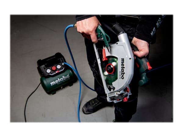 Metabo Basic 160-6 W OF - Tryckluftspump - 0.9 kW - oljefri - 160 l/min - 6 liter