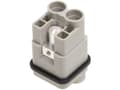 Pikkukuva 3 / 3: Harting 09 12 002 2751 Liitoskappale Han® Q 2 + PE Aksiaalinen ruuviliitos 1 kpl