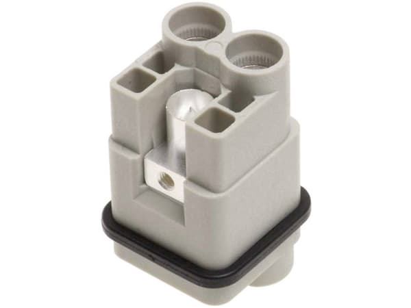 Harting 09 12 002 2751 Liitoskappale Han® Q 2 + PE Aksiaalinen ruuviliitos 1 kpl