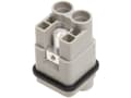 Pikkukuva 1 / 3: Harting 09 12 002 2751 Liitoskappale Han® Q 2 + PE Aksiaalinen ruuviliitos 1 kpl