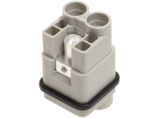 Harting 09 12 002 2751 Liitoskappale Han® Q 2 + PE Aksiaalinen ruuviliitos 1 kpl