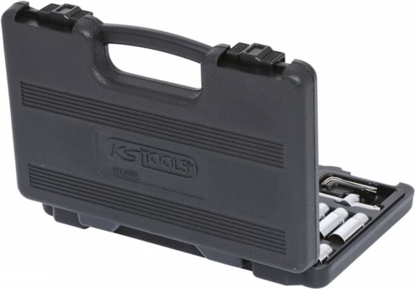 KS Tools 911.0653, Støpselsett, 1/4", 53 hoder, Kromvanadiumstål, 1,55 kg