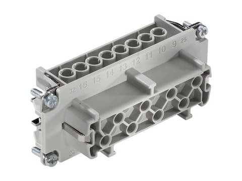 Lapp EPIC H-BE 16 BS, Skruv, Jämn, 0.5 - 2.5 mm ², 2 mO, 6 kV, 600 V
