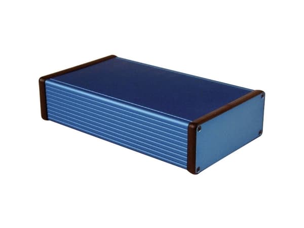 Hammond Electronics 1455Q2201BU Universalkabinetti 220 x 125 x 51,5 Alumiini Blå 1 stk 1 stk