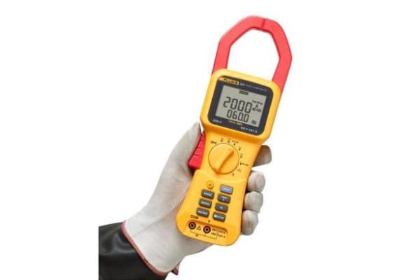 Fluke 355, CAT III 1000V,CAT IV 600V, 814 g, Musta, Punainen, Keltainen