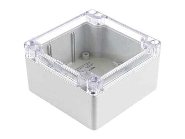 Hammond Electronics 1554 PC CL 1554L2GYCL Universalkabinet Polykarbonat Grå 1 stk