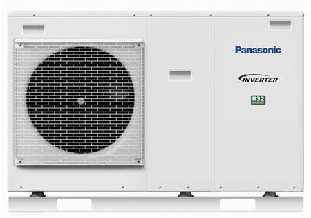 Panasonicin ilma-vesilämpöpumpun ulkoyksikkö tyyppi WH-MDC05J3E5 Monolohko (jäähdytys- ja lämmityskäyttö) 5 KW. J Generation.