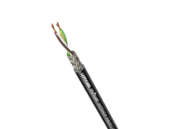 LAPP 1032110/100 Busledning UNITRONIC® ROBUST C (TP) 4 x 2 x 0.25 mm² Sort 100 m