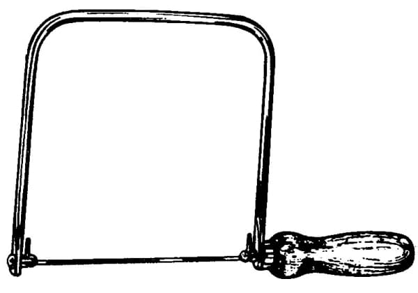 Stanley 0-15-106, Lövsåg, Svart, Gul, Stål, 16 cm