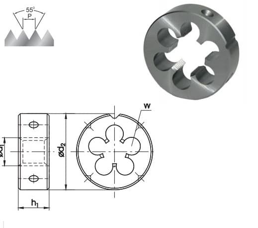 FANAR Inch 3/8 "Die (N1-121001-3129)
