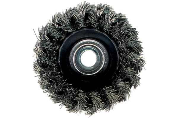 Metabo 623804000, Koppstålborste, Varje varumärke, 6,5 cm, Silver, M10, 0,5 mm
