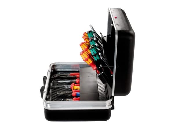 PARAT CLASSIC PLUS CP-7 - Hårt fodral för verktyg - aluminium, conpearl, X-ABS plastic - svart