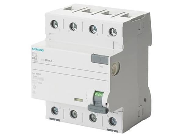 Siemens 5SV33526 RCD-turvakytkin A 25 A 0,03 A 500 V 0,03 A 500 V