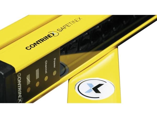 Contrinex Beskyttelsesfelthøjde 795 mm skydd Safety Light Curtain Hand 24 V/DC Antal stråler: 49