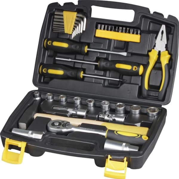 Fieldmann FDG 5007-39R, Kromvanadiumstål, svart, gul, 1 verktyg