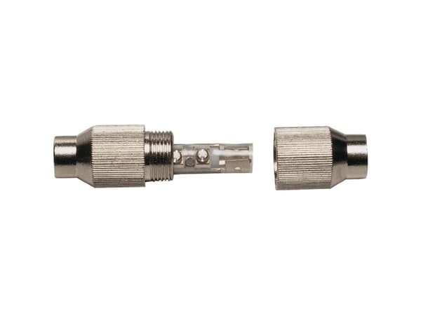 Koaxialkabelkontakt i metall Kabeldiameter: 7 mm