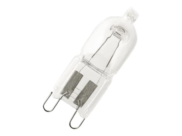 OSRAM HALOPIN SUPERSTAR - Halogenglödlampa - form: T13.3 - G9 - 20 W (motsvarande 25 W) - klass G - varmt vitt ljus - 2700 K