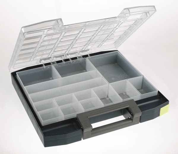 raaco Boxxser 55 6x6-14, Polykarbonat, 1,27 kg, Blå