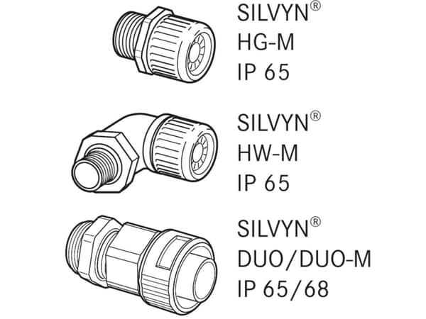 Lapp SILVYN HCC, Rørledning, Sort, Messing, Metrisk, -25 - 100 °C, ETIM 5.0 Class-ID: EC001175