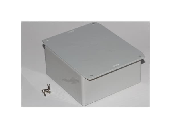 Hammond Electronics 1591VF2SGY Universalkabinetti 120 x 120 x 94 ABS Grå 1 stk 1 stk