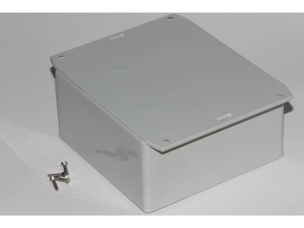 Hammond Electronics 1591VF2SGY Universalkabinetti 120 x 120 x 94 ABS Grå 1 stk 1 stk