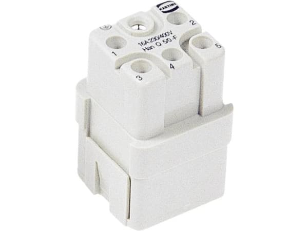 Harting 09 12 005 3101 Tilslutningsindsats Han® Q 5 + PE Crimp 1 stk
