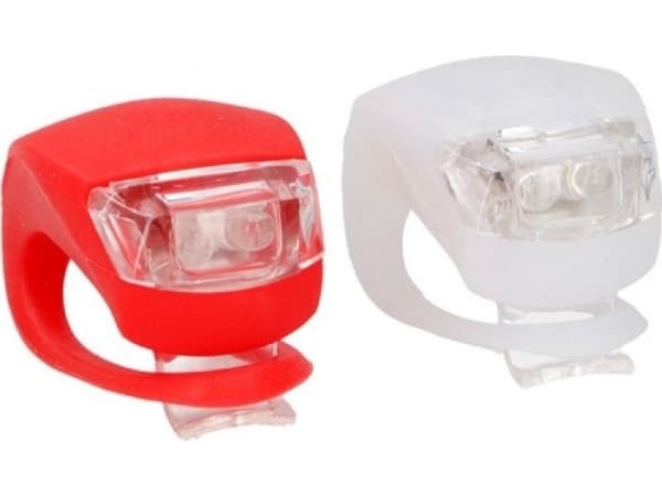 Dunlop - silikon LED-lampor fram och bak