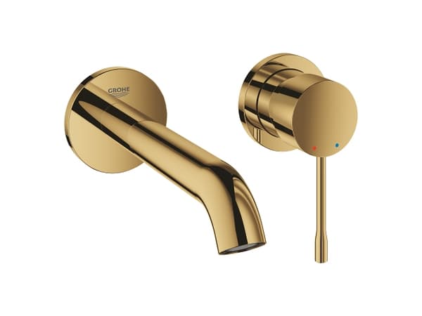 Grohe Essence 2-hulls servantbatteri M-Size - polert messing
