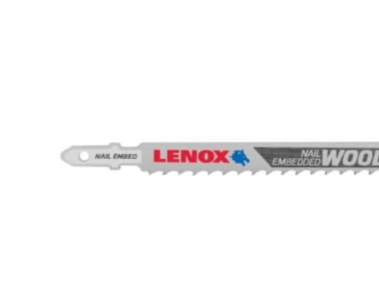 Lenox stiksavsklinge B406T3 - t/træ m/søm TPI 6 - T111C - pakke a 3 stk