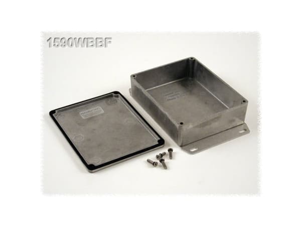 Hammond Electronics 1590WBBF Universal-kaappi 118,5 x 93,5 x 34 Alumiini Luonnollinen 1 kpl