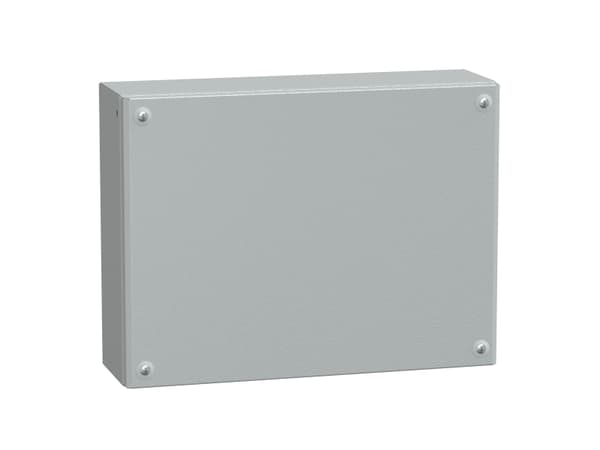 Schneider Electric NSYSBM304012 Kotelo 400 x 300 x 120 Teräslevy Harmaa valkoinen (RAL 7035) 1 kpl