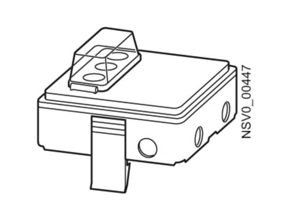 Siemens BVP:047112 Uttag Ljusgrått 3-poligt 6 mm² 25 A 400 V/AC