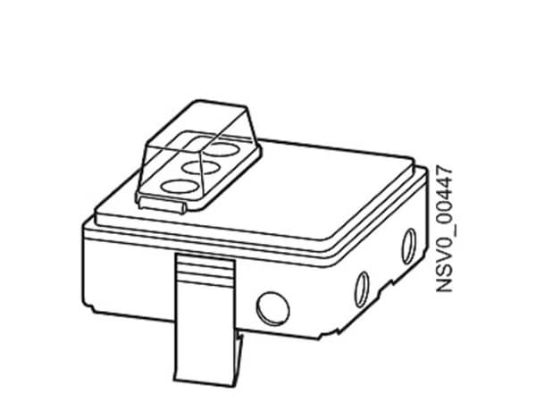 Siemens BVP:047112 Uttag Ljusgrått 3-poligt 6 mm² 25 A 400 V/AC