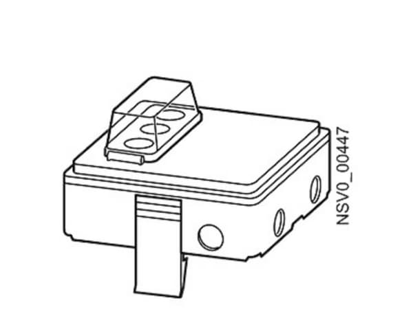 Siemens BVP:047112 Uttag Ljusgrått 3-poligt 6 mm² 25 A 400 V/AC