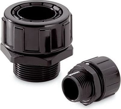Lapp SILVYN MPC-M, Liitinliitos, Musta, Metrinen, M40x1.5, IP65, IP67
