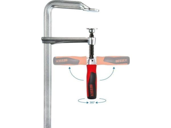 Skruetvinger Bessey GZ25KG Spann-Weite (max.):250 mm Udhængsmål:120 mm