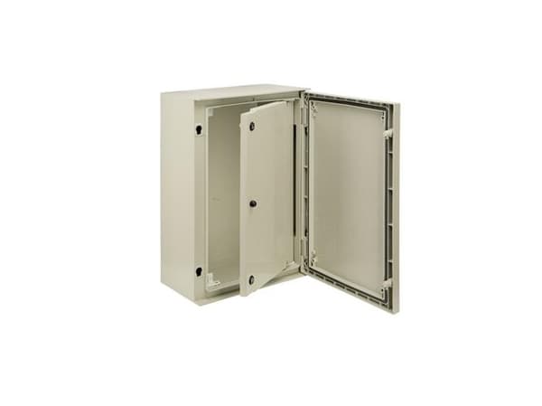 Schneider Electric NSYPAP43G Ovi polyesteri harmaa-valkoinen (RAL 7035) 1 kpl