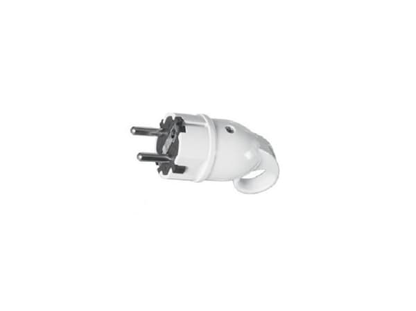 Pawbol Suora pistoke 16A 250V UNISCHUKO WT-16 valkoinen (D.3101N)