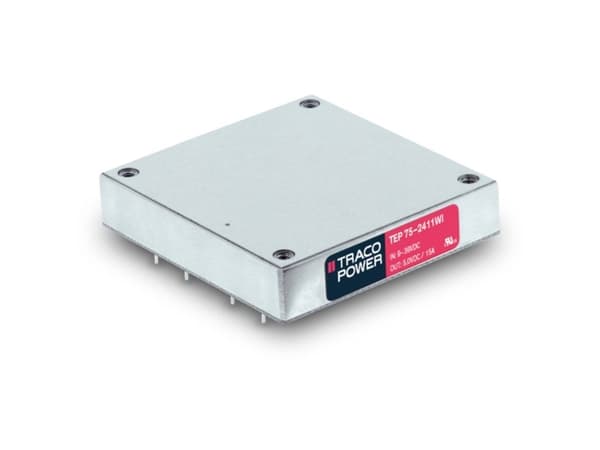 TracoPower TEP 75-7216WI DC/DC-muuntomoduuli 110 V/DC 28 V/DC 2,7 A 75 W Lähtöjen määrä: 1 x