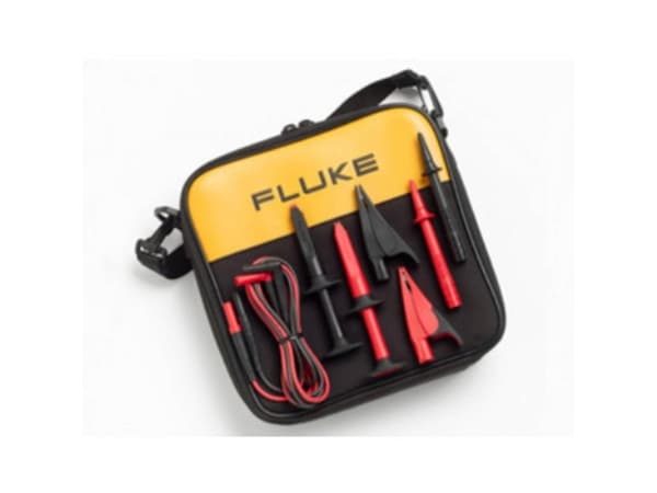 Fluke TLK-220 SureGrip Industrial Test Lead Kit, Testkabel, sond och klämma, set, Bananproppar, Fluke 175, 177, 179, 83V, 87V