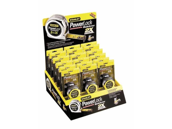 Stanley Powerlock, 120 mm, 50 mm, 180 mm, 529 g, 1 stykker
