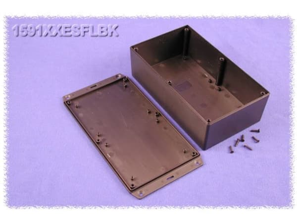 Hammond Electronics 1591XXESFLBK Universalkabinet 193 x 113 x 62 ABS Sort 1 stk
