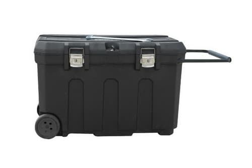 Stanley MOBILE Job Chest, Tralle, Metall, Plast, Sort