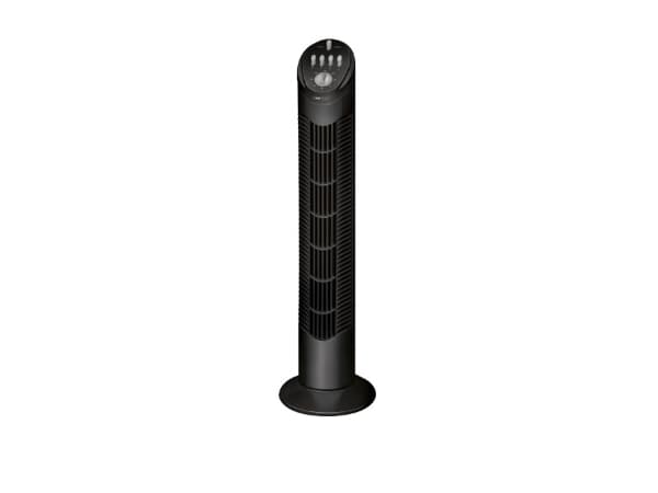 Clatronic T-VL 3546 - Jäähdytystuuletin - siirrettävä, torni - musta